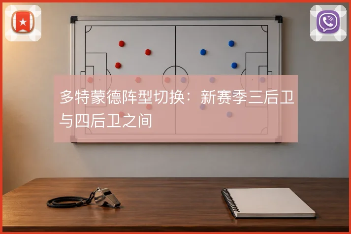 多特蒙德阵型切换：新赛季三后卫与四后卫之间